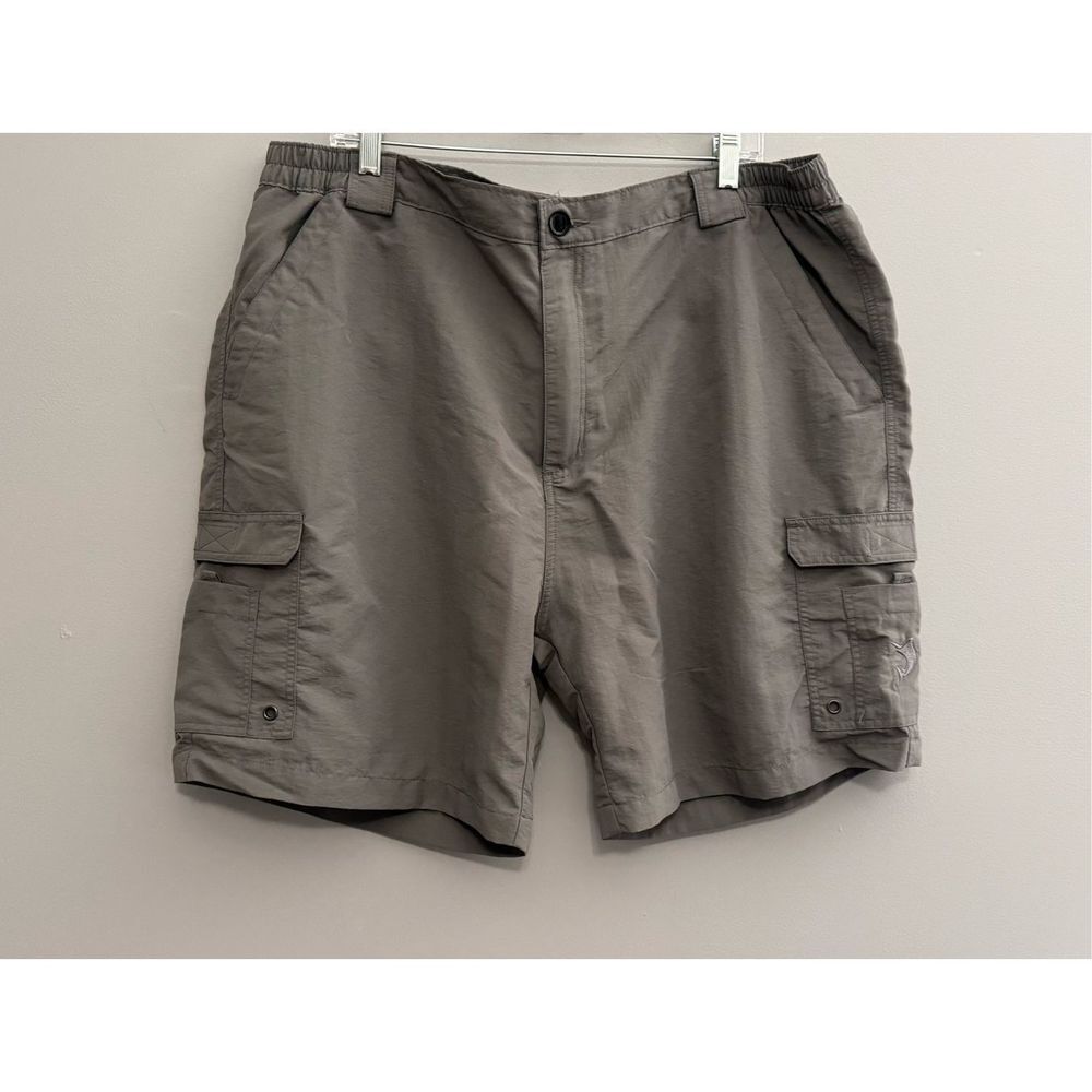 Reel Legends  Mens Gray Shorts, size 2XL